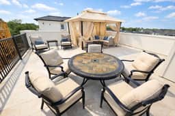 Memorial Rooftop Villa Gated Retreat with Terrace